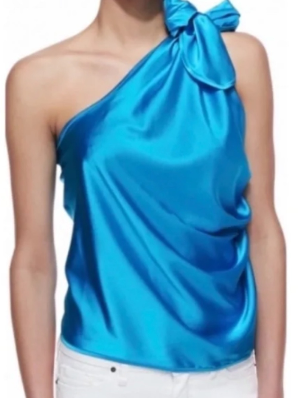 Turquoise Ramy Brook Harriet Top - Picture 3 of 6